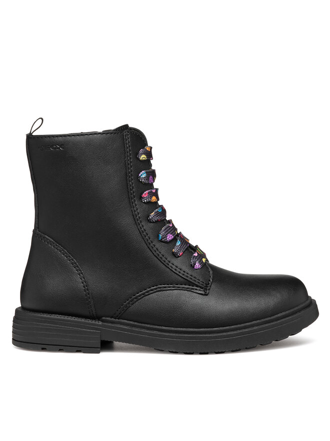 Geox Čižmy Geox Jr Eclair J049QD 0003W C9240 D Čierna