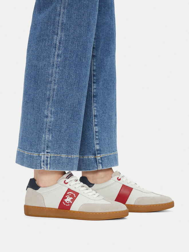 Beverly Hills Polo Club Sneakersy Beverly Hills Polo Club WI44-VOUN-01 Bílá