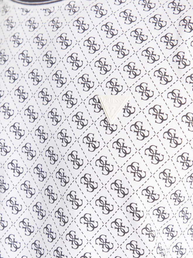 Guess Guess T-Shirt Marshall Z2YI05 J1314 Λευκό Regular Fit