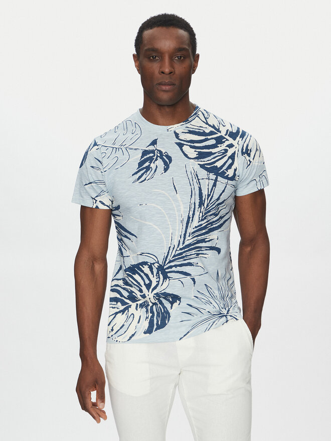 INDICODE INDICODE Футболка Intribe 41-140 Блакитний Regular Fit