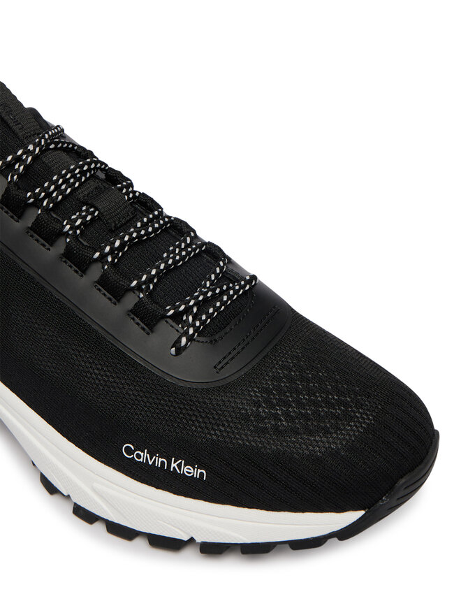 Calvin Klein Sneakers Calvin Klein Hike Runner Laceup Knit HM0HM02151 Schwarz