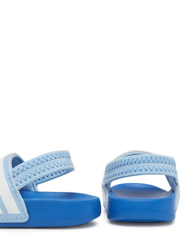 adidas Sandały adidas adilette Estrap JR5327 Błękitny