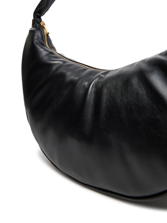 Calvin Klein Handtasche Calvin Klein Pinched Soft Crescent Lg LV04F3009G Schwarz