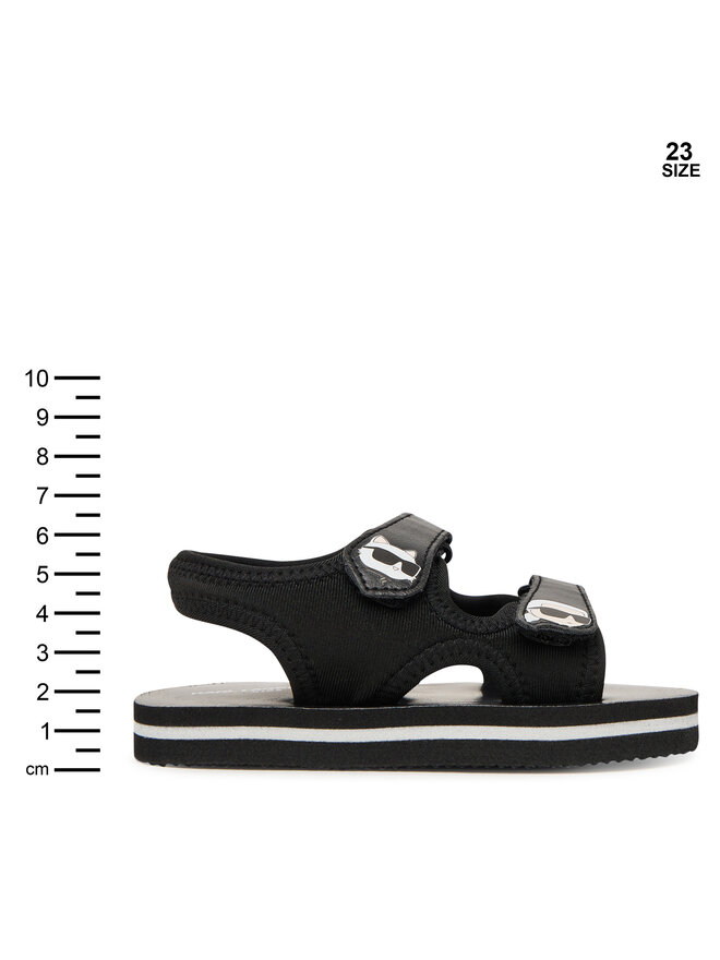 KARL LAGERFELD Sandalen KARL LAGERFELD Z31183 M Schwarz