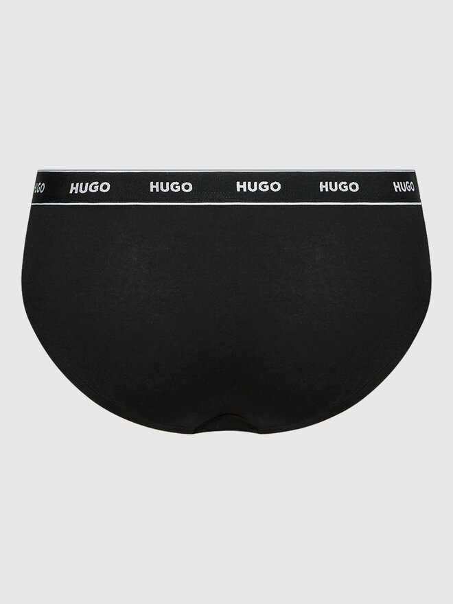 HUGO Hugo Σετ 3 τεμάχια σλιπ κλασικά 50469657 Μαύρο