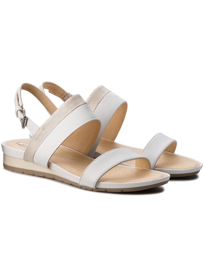 Sandales Geox D Formosa C D7293C 085GL C0007 Blanc chaussures