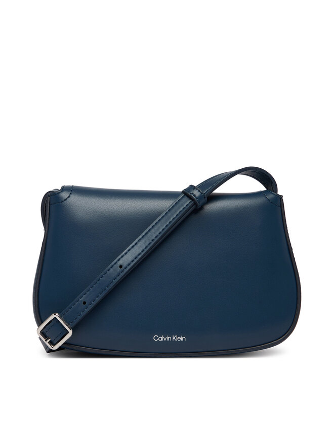 Calvin Klein Handtasche Calvin Klein Ck Flap Camera Bag LV04F3421G Dunkelblau