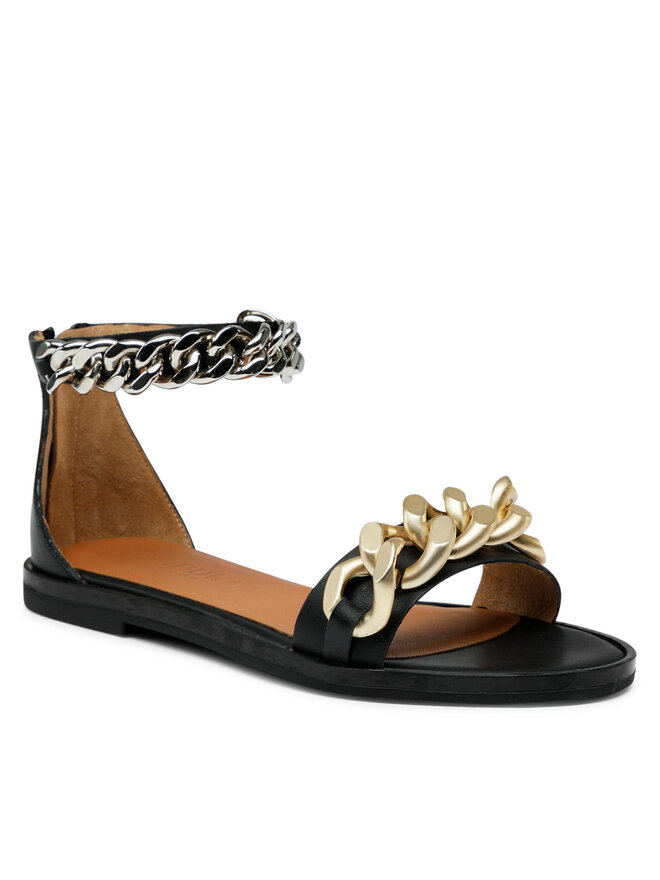 Badura Sandały Badura 22SS19 Czarny