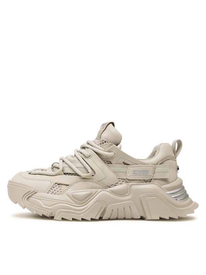 Steve Madden Снікерcи Steve Madden Kingdom Sneaker SM11002519 SM11002519-022 Бежевий