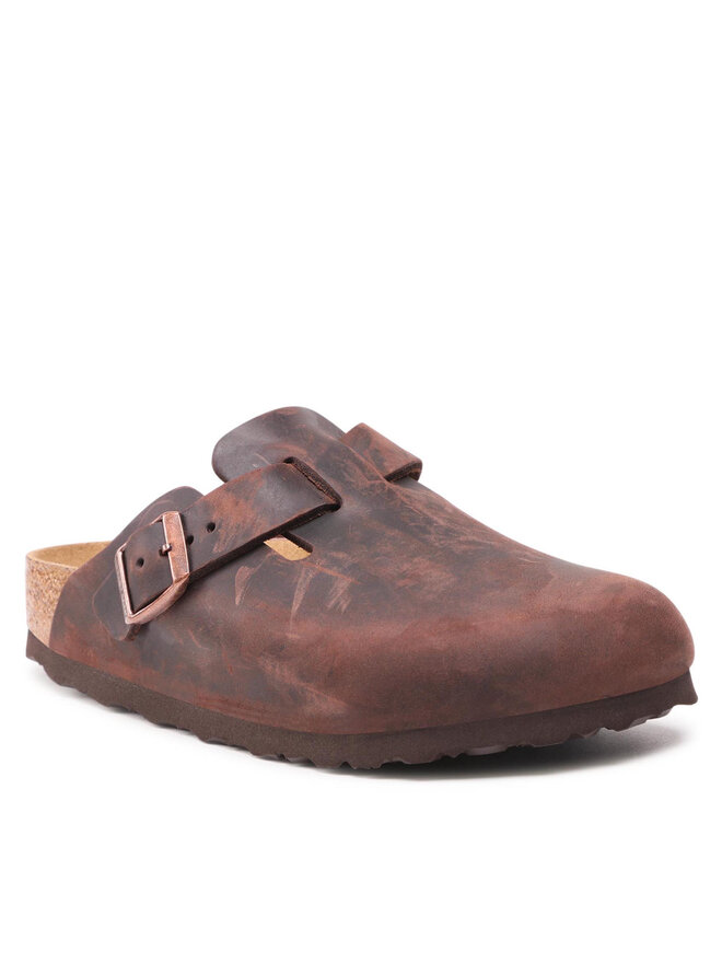 Birkenstock Šľapky Birkenstock Boston Bs 860133 Hnedá