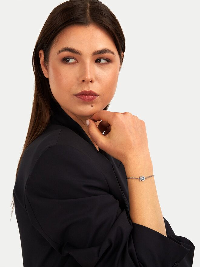 Trussardi Rokassprādze Trussardi TJAXC56 Sudraba