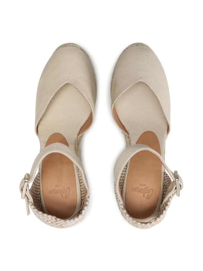 Castañer Espadrilky Castañer Chiarita/8ED/001 020983-203 Béžová