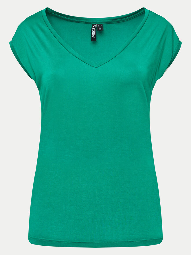 Pieces Pieces Marškinėliai 17095260 Žalia Regular Fit