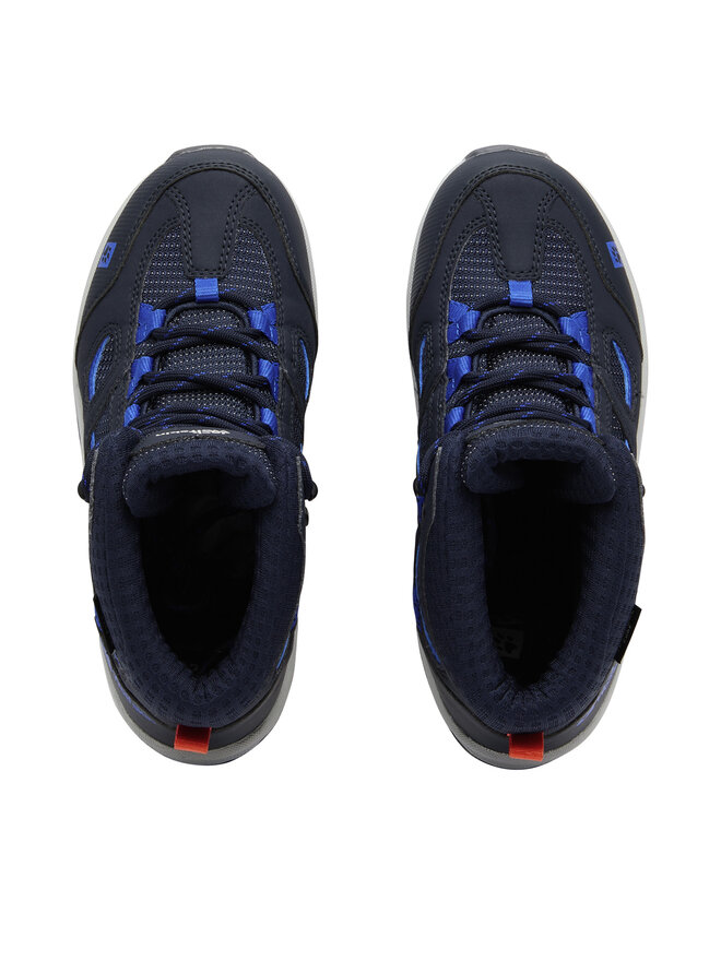Jack Wolfskin Trekking čevlji Jack Wolfskin Vojo Texapore Mid K 4042181 Mornarsko modra