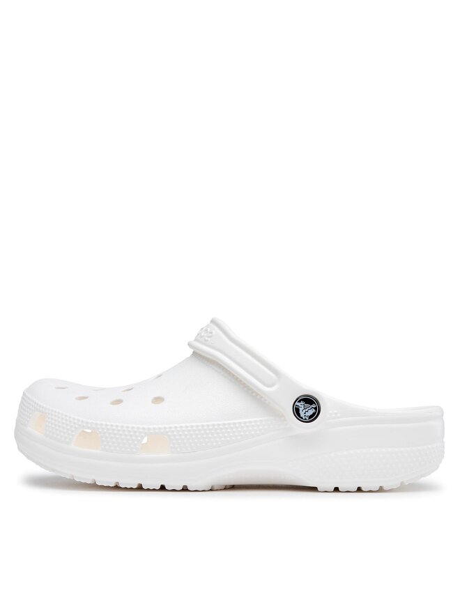 Crocs Şlapi Crocs Classic 10001 Alb