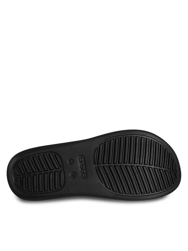 Crocs Japonki Crocs Getaway Platform Toe Loop 210834 Czarny