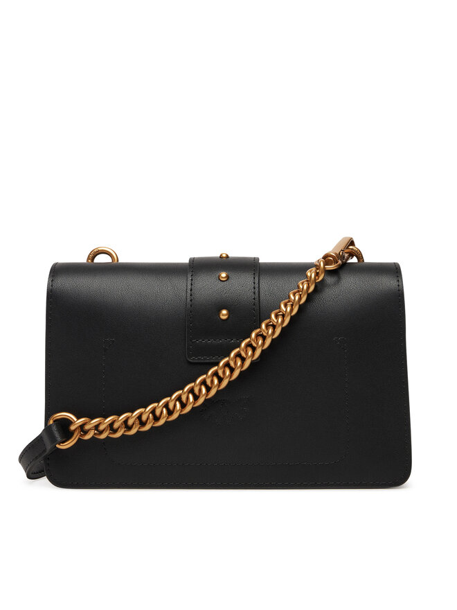 PINKO Ročna torba PINKO Love One Mini ST.CL Al 25-26 PLTT 105856 A0F1 Črna