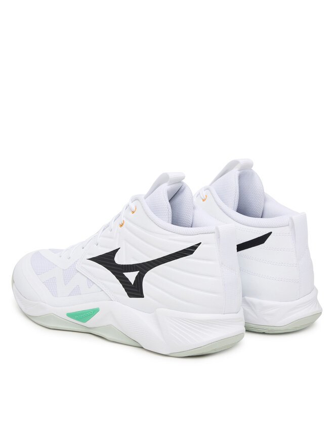 Mizuno Zapatillas de fútbol sala Mizuno Wave Momentum Pro Mid V1GA2545 Blanco