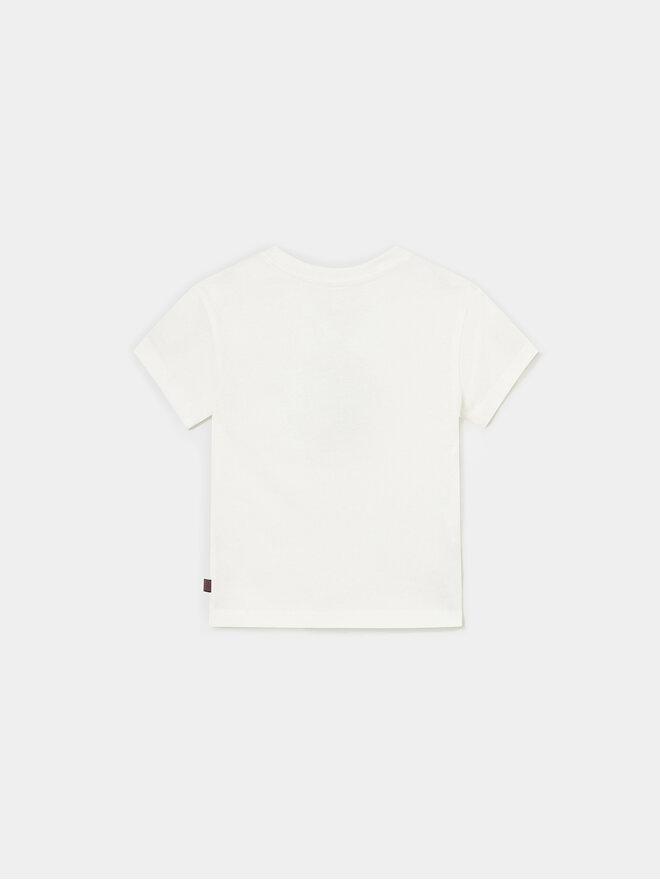 Mayoral Mayoral Camiseta 1018 Écru Regular Fit