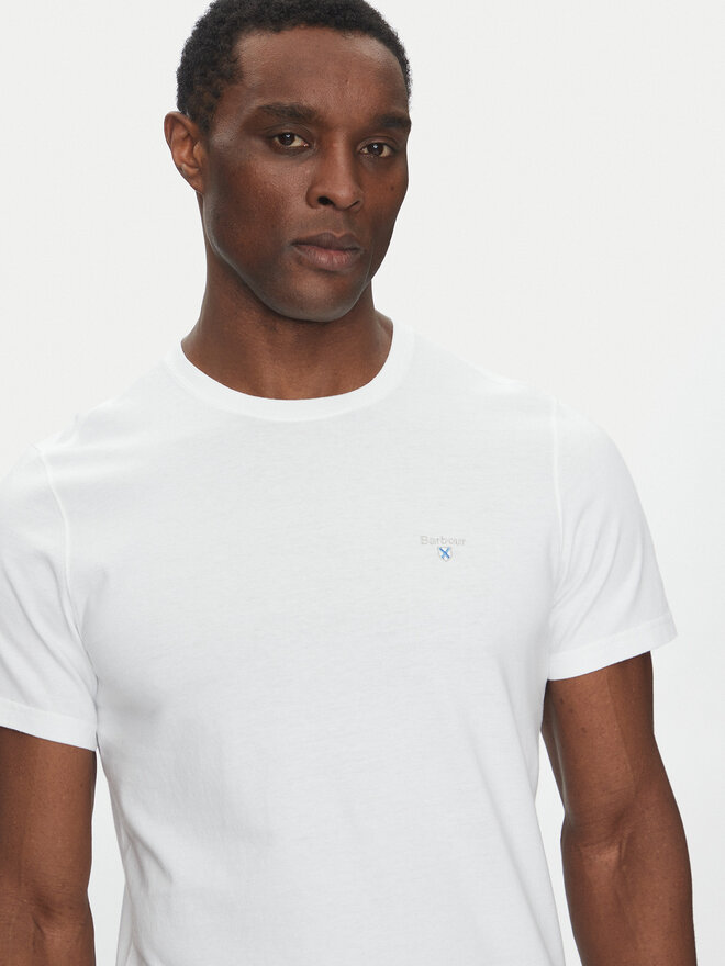 Barbour Barbour Camiseta Tartan MTS0670WH11 Blanco Tailored Fit