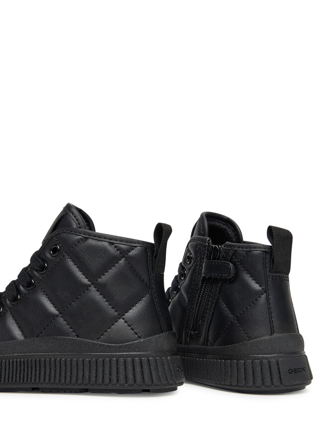 Geox Sneakersy Geox J Laquinny J56M3F 000BC C9999 S Černá