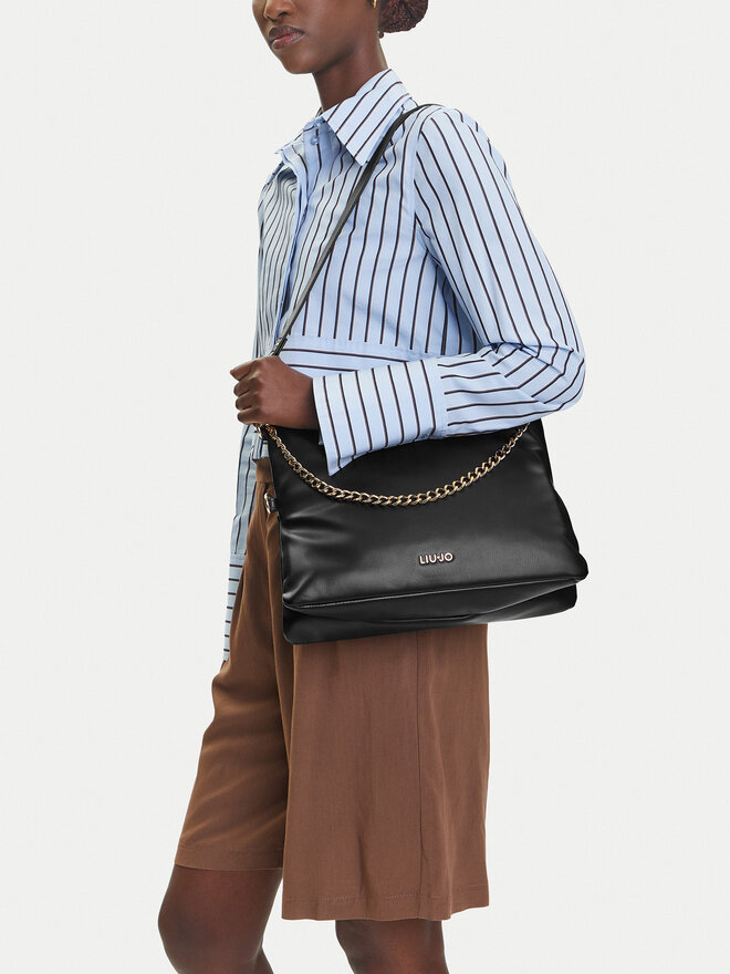 Liu Jo Handtasche Liu Jo Ecs S Hobo AA5075 E0014 Schwarz