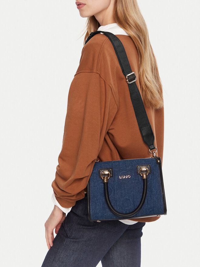 Liu Jo Táska Liu Jo S Satchel AF5163 D0001 Sötétkék