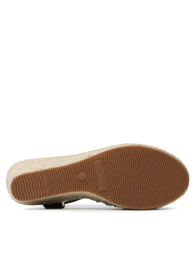 Clara Barson Espadrile Clara Barson SS20445-01 Črna