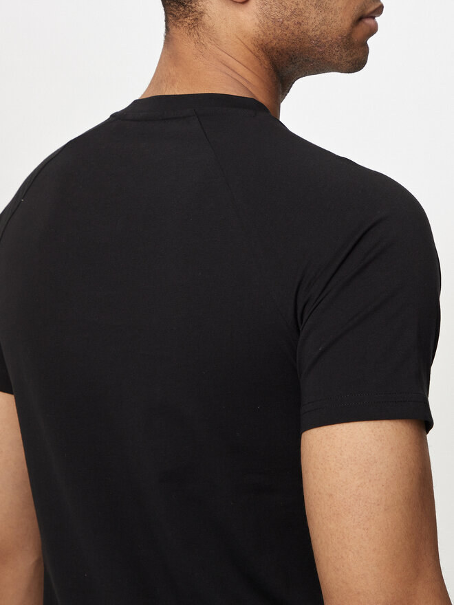 BOSS Boss Футболка 50517970 Чорний Slim Fit