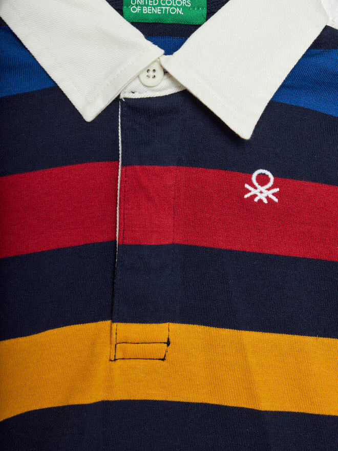 United Colors Of Benetton United Colors Of Benetton Poloshirt 3TBXG300T Bunt Regular Fit