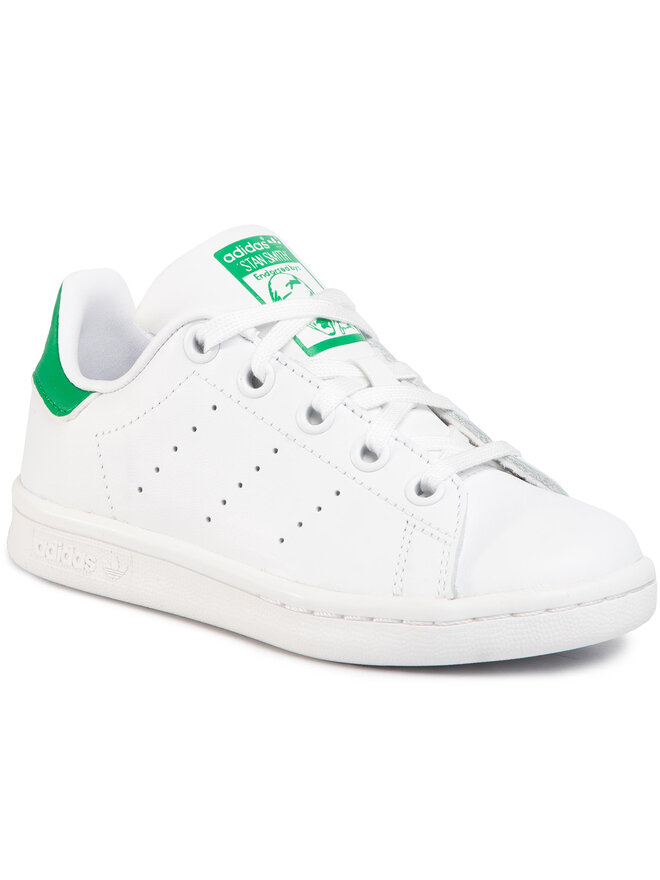 Sneakersy adidas Stan Smith C BA8375 Bia?y | eobuwie.com.pl