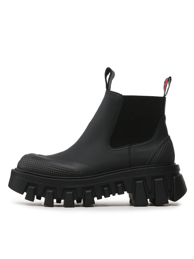 Tommy Jeans Челсі Tommy Jeans Tjw Rubber Rain Boot EN0EN02234 Чорний