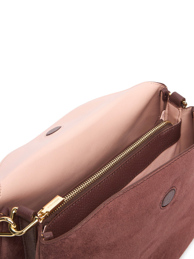 Coccinelle Handtasche Coccinelle VCL Coccinelletiggy Suede Bim E1 VCL 18 01 01 Dunkelrot