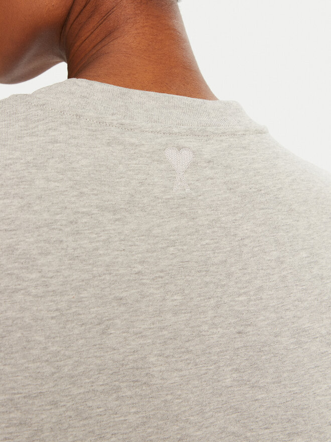 AMI PARIS AMI PARIS Camiseta UTS024.726 0951 Gris Regular Fit
