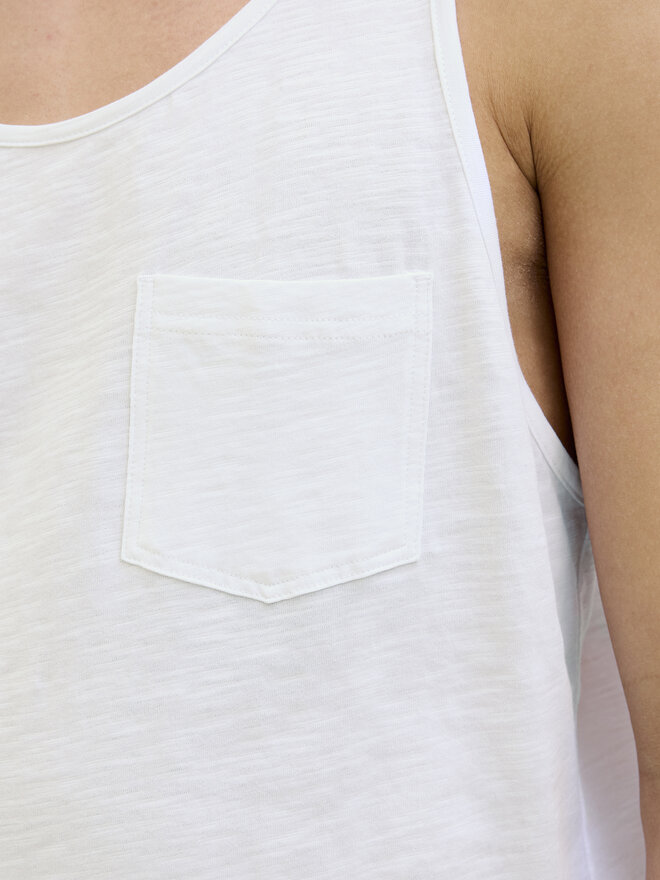 Jack&Jones Jack&Jones Tank-Top Varenna 12273165 Weiß Regular Fit