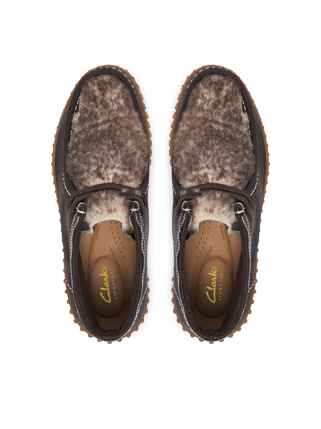 Clarks Черевики Clarks Torhill Moss 26327772 Коричневий