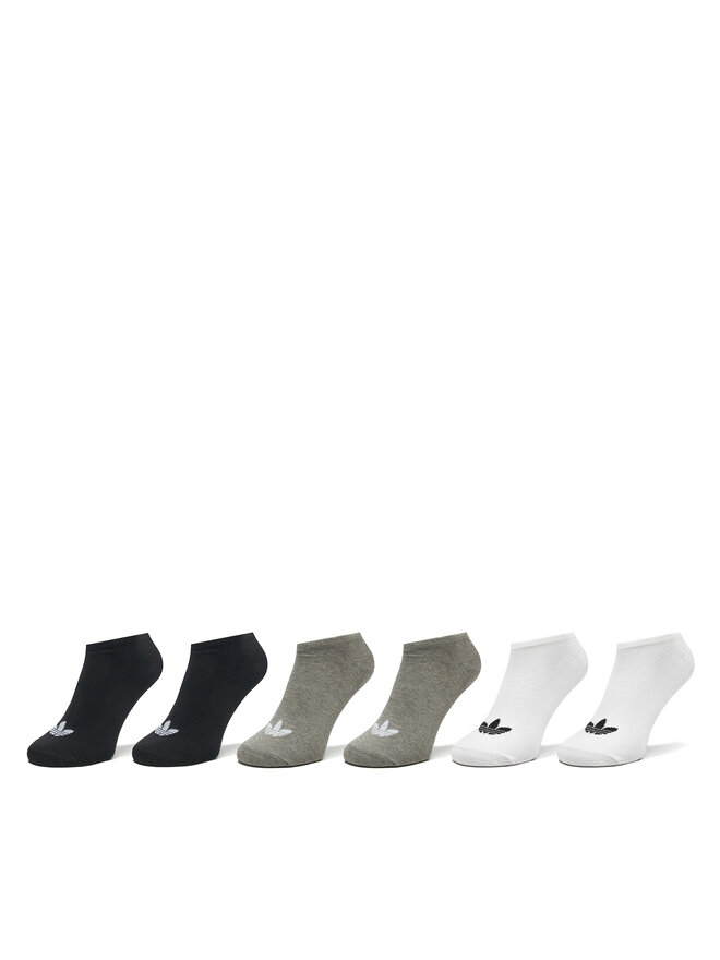 adidas Sada 6 párů dámských nízkých ponožek adidas Trefoil Liner IJ5625 Barevná