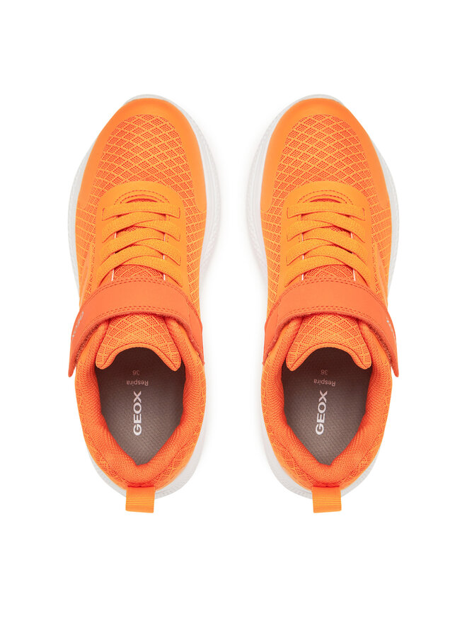 Geox Sneakersy Geox J Sprintye J45GBA 1450 C2008 D Pomarańczowy