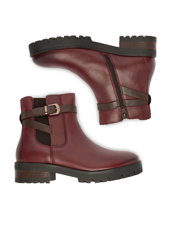 Lasocki Stiefeletten Lasocki CEO-WI23-DAGA-01 Dunkelrot