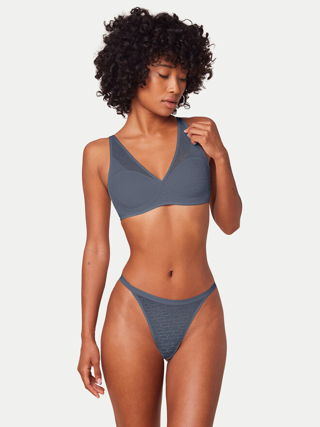 Triumph Triumph Бюстгралтер без кісточок Triumph Signature Sheer 10215909 Голубий