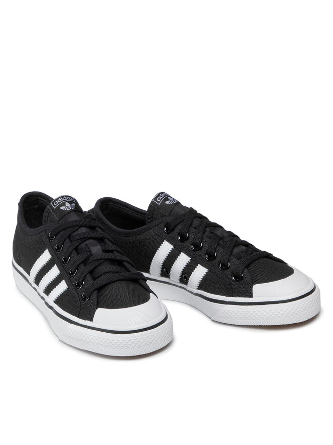 Sneakers aus Stoff adidas Nizza CQ2332 Schwarz eschuhe