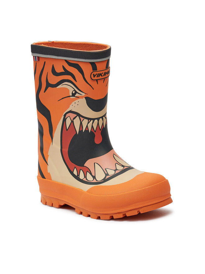 Viking Cizme de cauciuc Viking Jolly Print 1-60020-3150 Portocaliu