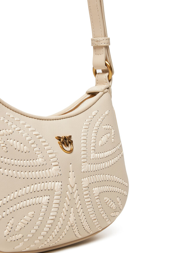 PINKO Τσάντα PINKO Half Moon Baby PE 25 PLTT 103538 A2C3 Εκρού