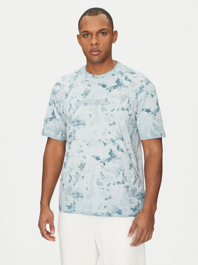 Guess Guess Camiseta Z5GI01 I3Z14 Azul Regular Fit
