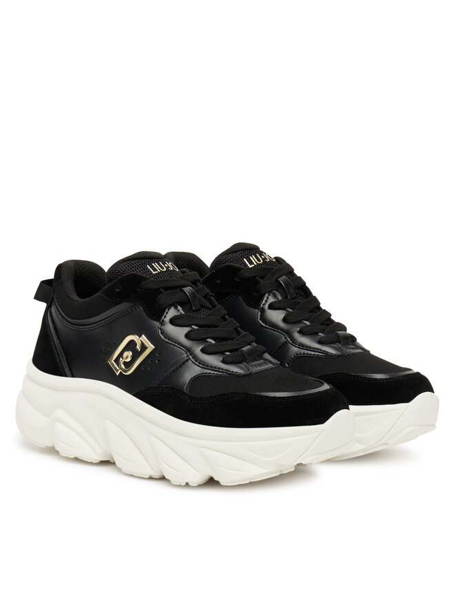 Liu Jo Sneakersy Liu Jo Steffy 01 BF5061 P0304 Černá
