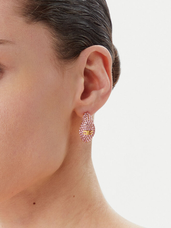 Elisabetta Franchi Pendientes Elisabetta Franchi OR-44M-51E2-V250 Rosa