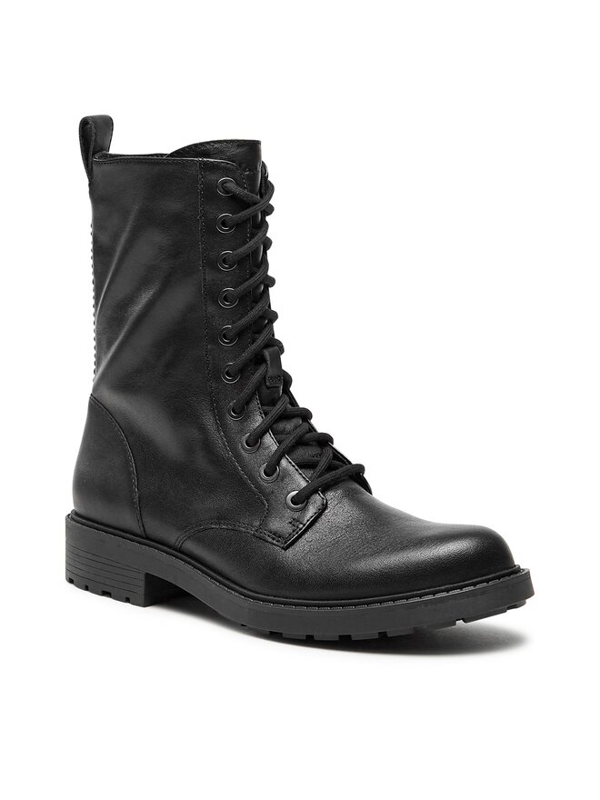 Clarks Schnürstiefeletten Clarks Orinoco2 Style 261636234 Schwarz