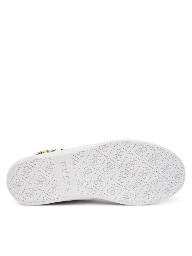 Guess Sneakers Guess FLTNAO LEA12 Weiß