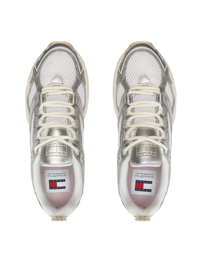Tommy Jeans Zapatillas Tommy Jeans Archive Retro Runner EN0EN02673 Blanco