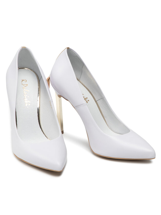 R.Polański High Heels R.Polański 1223 Weiß